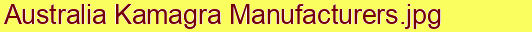 Australia Kamagra Manufacturers